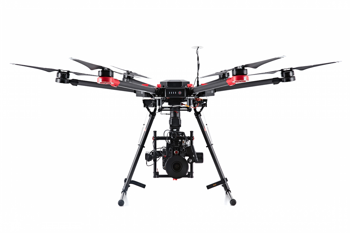 Drohne / Mikrokopter SE-MARK6 5D für Luftaufnahmen mit einer EOS 5D Mark III